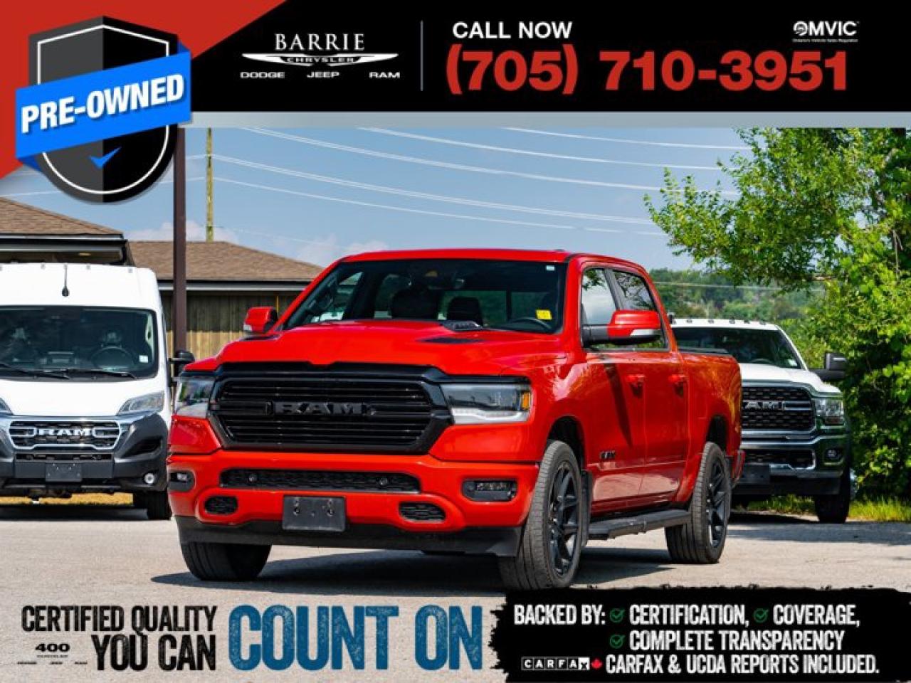 Used 2022 RAM 1500 SPORT for sale in Barrie, ON