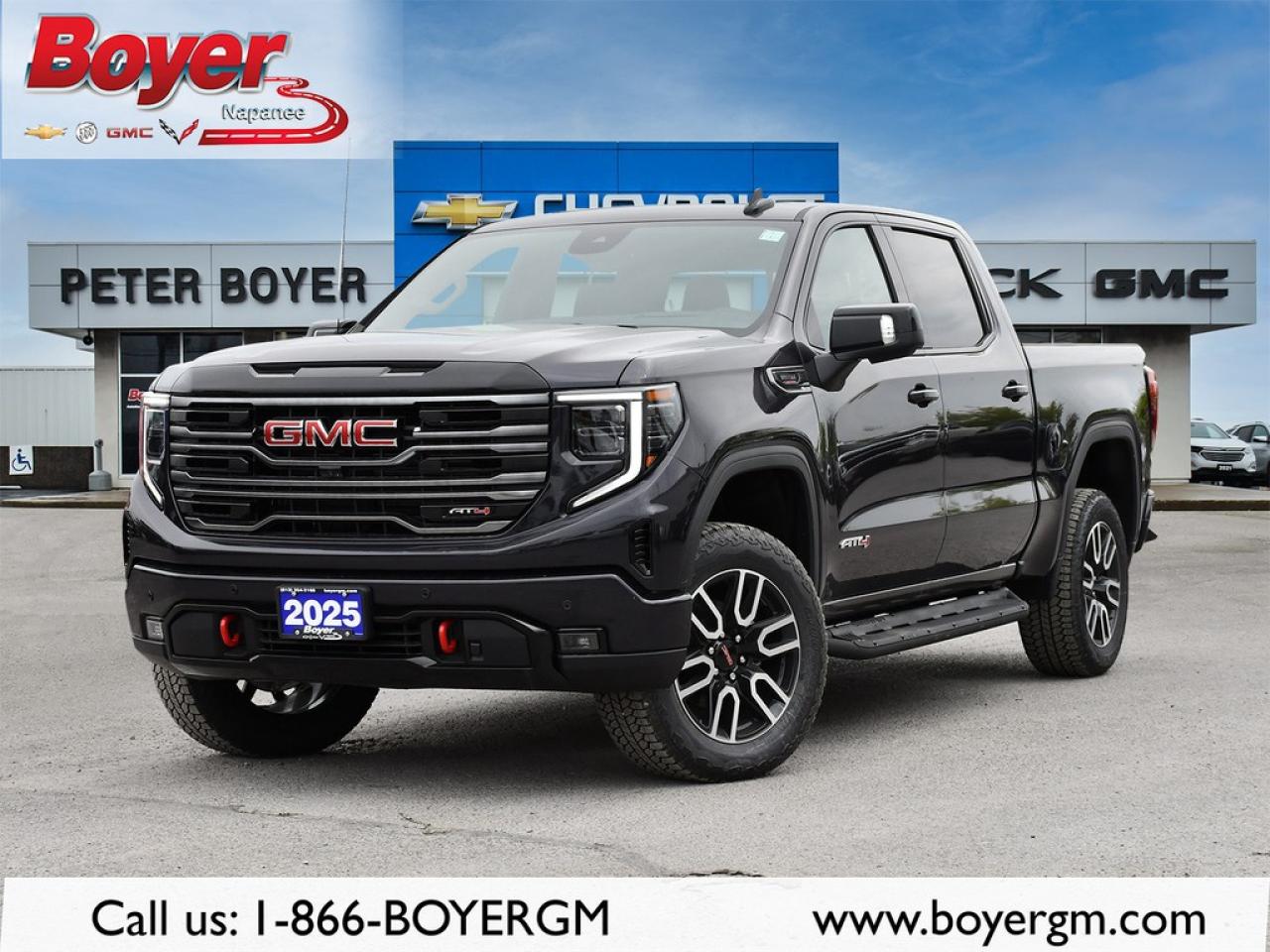 New 2025 GMC Sierra 1500 Crew Cab Short Box 4-Wheel Drive AT4 for sale in Napanee, ON