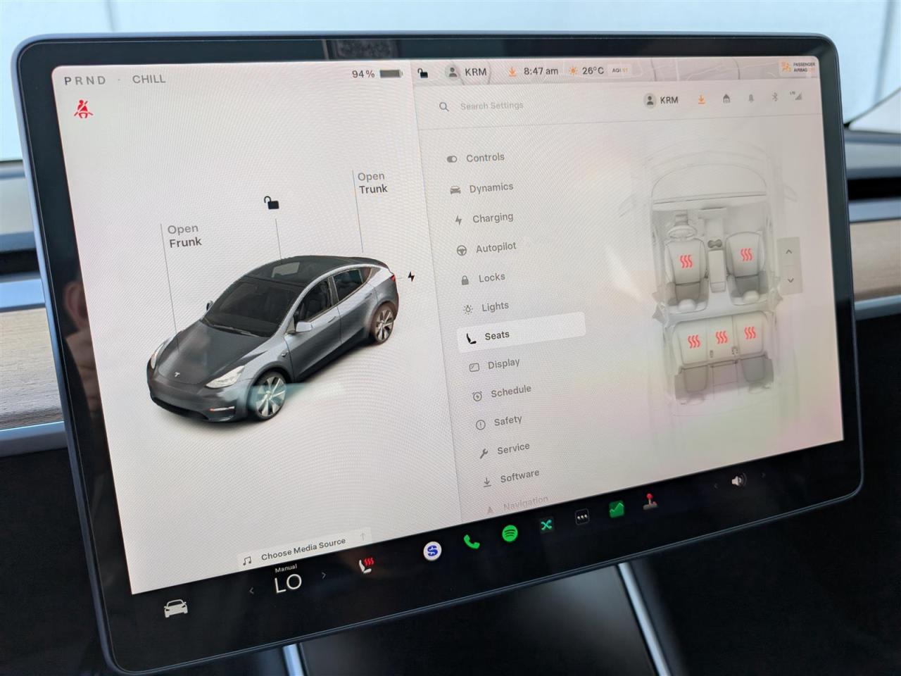 2020 Tesla Model Y LONG RANGE AWD - DUAL MOTOR