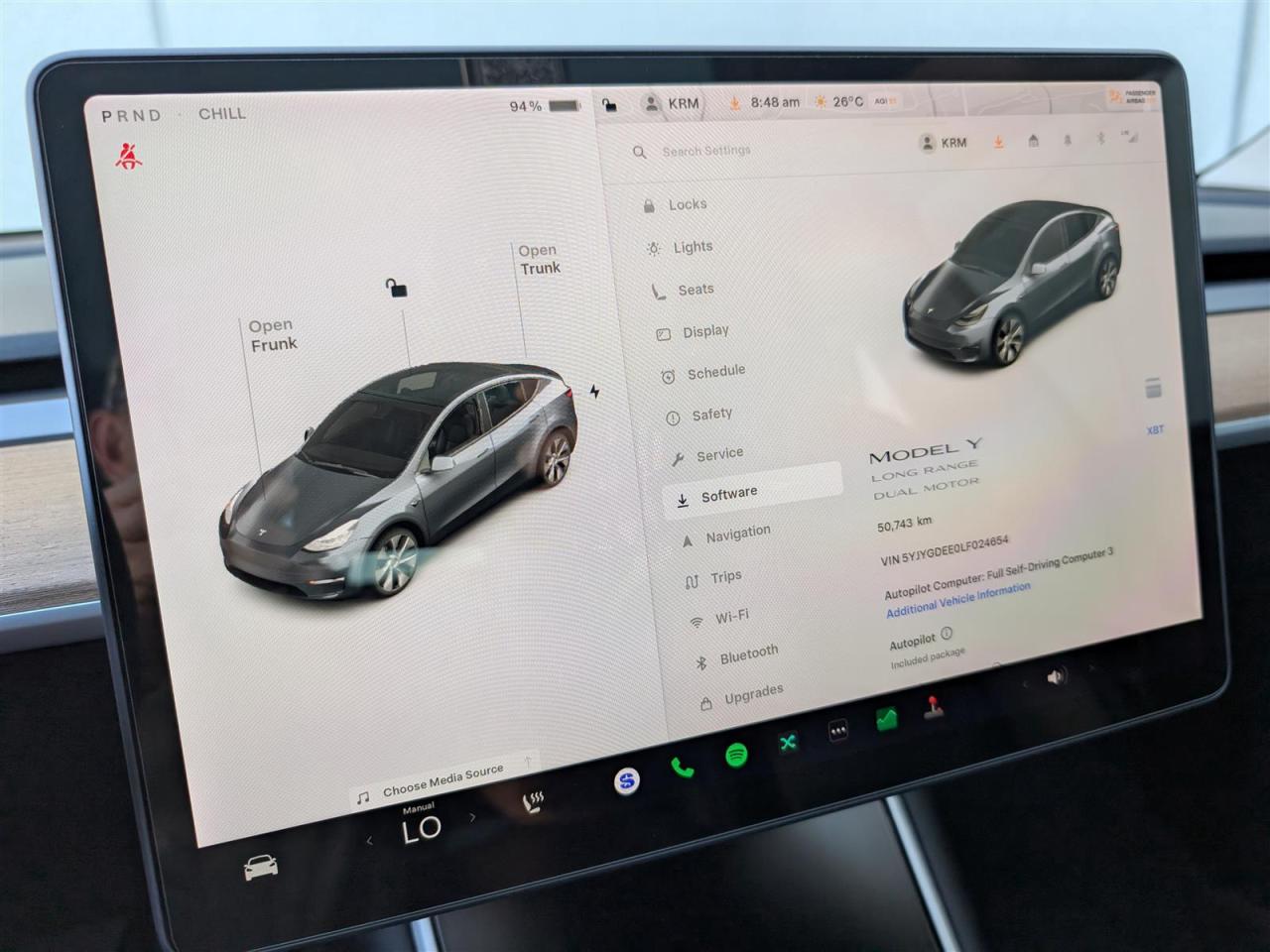 2020 Tesla Model Y LONG RANGE AWD - DUAL MOTOR