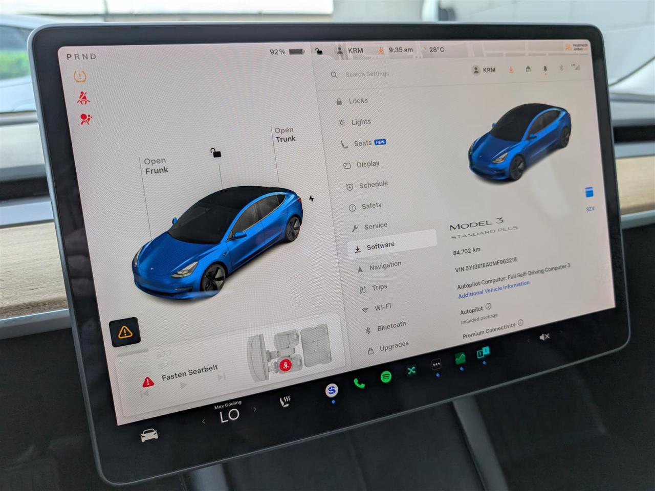 2021 Tesla Model 3 STANDARD RANGE PLUS