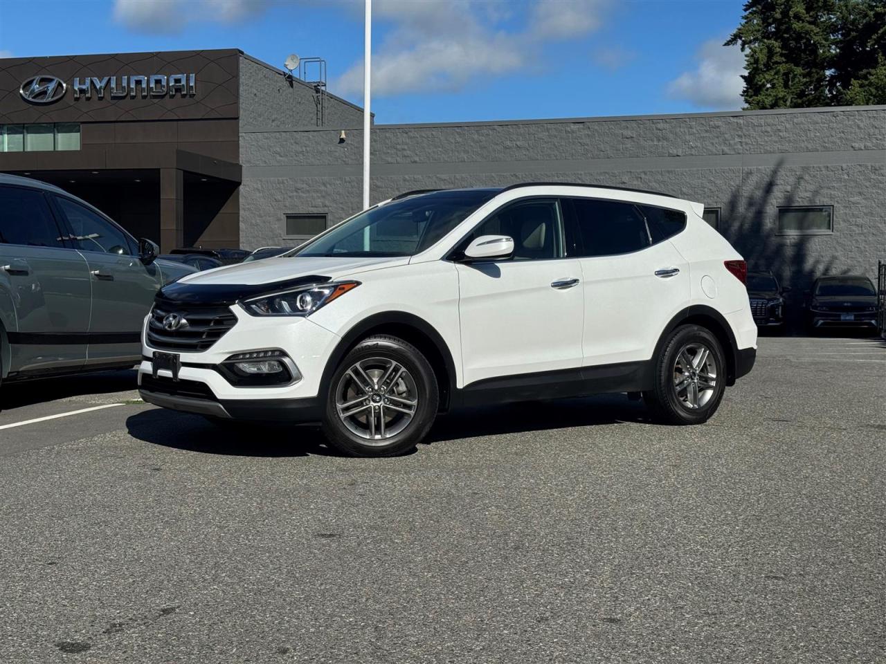 <br><br>Recent Arrival! 2017 Hyundai Santa Fe Sport 2.4 Luxury Frost White Pearl 2.4L I4 DGI DOHC 6-Speed Automatic with Shiftronic AWD<br><br><br>Why Buy From us? <br>*7x Hyundai Presidents Award of Merit Winner <br>*3x Consumer Choice Award for Business Excellence <br>*AutoTrader Dealer of the Year <br><br>M-Promise Certified Preowned ($995 value): <br>- 30-day/2,000 Km Exchange Program <br>- 3-day/300 Km Money Back Guarantee <br>- Comprehensive 144 Point Mechanical Inspection <br>- Full Synthetic Oil Change <br>- BC Verified CarFax <br>- Minimum 6 Month Power Train Warranty <br><br>Our vehicles are priced under market value to give our customers a hassle free experience. We factor in mechanical condition, kilometres, physical condition, and how quickly a particular car is selling in our market place to make sure our customers get a great deal up front and an outstanding car buying experience overall. At White Rock Hyundai, we help you get where you want to go. *All vehicle purchases are subject to a $599 administration fee. *Dealer #31129.<br><br><br>CALL NOW!! This vehicle will not make it to the weekend!!