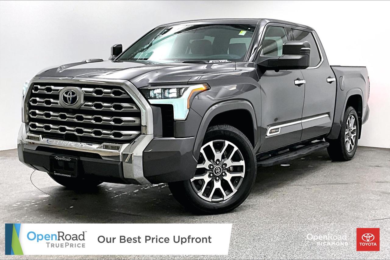 Used 2022 Toyota Tundra HYBRID CREWMAX PLATINUM for sale in Richmond, BC