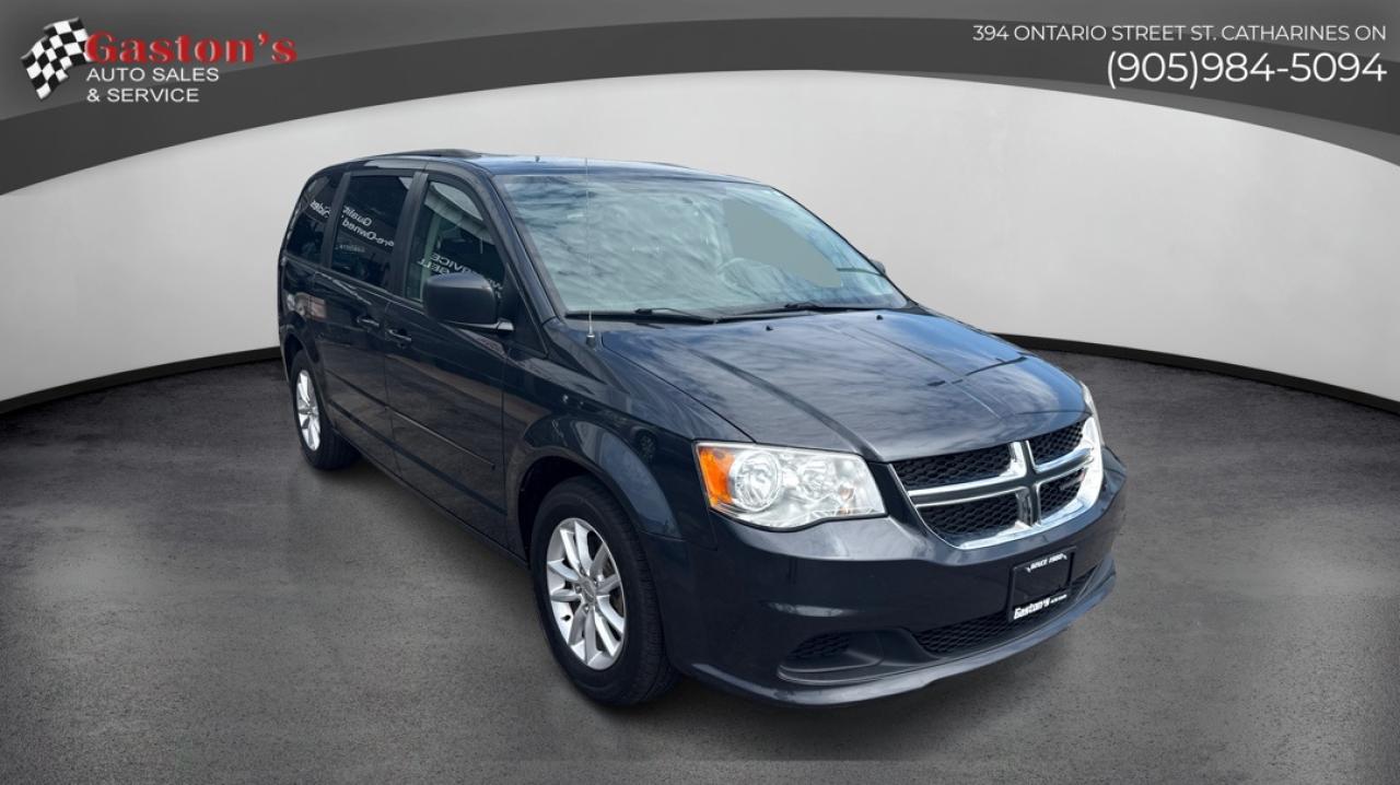 <p class=mb-3 last:mb-0>Elevate your familys on-the-go experience with the 2014 Dodge Grand Caravan SXT - a spacious, feature-packed minivan built for your modern lifestyle.</p><p class=mb-3 last:mb-0>Key features/benefits bullet list:<br />• Dual power sliding doors for easy in and out<br />• Stow & Go 3rd-row seating for maximum cargo space<br />• Rearview camera and power liftgate for seamless parking and loading<br />• Satellite radio, DVD player, and navigation system for entertainment and directions<br />• Cloth seats, air conditioning, and rear climate control for comfort</p><p class=mb-3 last:mb-0>With its versatile Stow & Go seating, this Grand Caravan can quickly transform from a family-hauling machine to a cavernous cargo carrier. And with the convenience of power sliding doors and a power liftgate, loading up has never been easier. Whether youre shuttling the kids to practice or packing up for a weekend getaway, this Dodge minivan has the features to make your busy life a little simpler.</p><ul><li>NEW BRAKES AND ROTORS, TRANSMISSION FLUID SERVICE AND SYNTHETIC OIL CHANGE WITH PURCHASE*</li><li>*** PRICE PLUS HST AND LICENSING NO HIDDEN FEES! INCLUDES CERTIFICATION! *** View our full inventory at gastonsautosales.com ***CARFAX VERIFIED!*** *** FAMILY OWNED AND OPERATED SINCE 1980! PLEASE CALL FOR FINANCING OUR FINANCE DEPARTMENT WILL WORK HARD TO GET YOU THE BEST RATE AND BEST TERM (OAC) *** WE SERVICE WHAT WE SELL! IF WE DO NOT HAVE THE VEHICLE OF YOUR CHOICE ON OUR LOT, ASK DANNY AND HE WILL FIND IT FOR YOU ABSOLUTELY NO OBLIGATIONS! ***Thumbnail author:<br /><a href=”http://www.freepik.com”>Designed by starline / Freepik</a></li></ul>