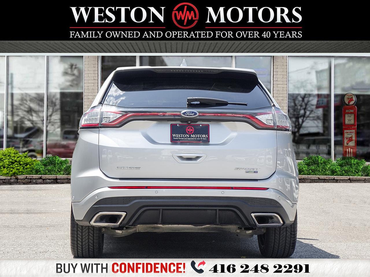 2018 Ford Edge AWD*LEATHER*PANROOF*NAVI*REVCAM*SPORT*BLUETOOTH Photo4