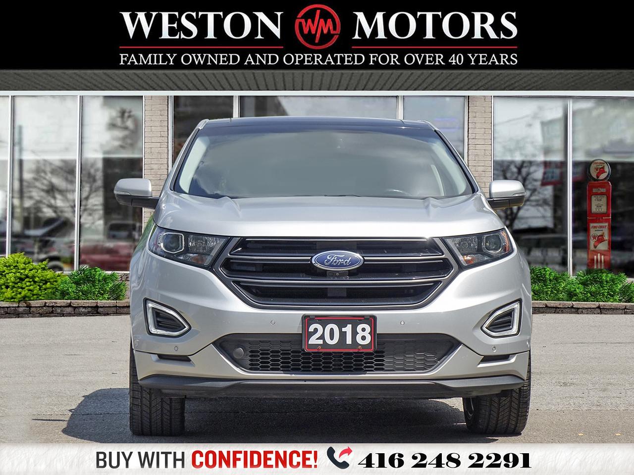 2018 Ford Edge AWD*LEATHER*PANROOF*NAVI*REVCAM*SPORT*BLUETOOTH Photo