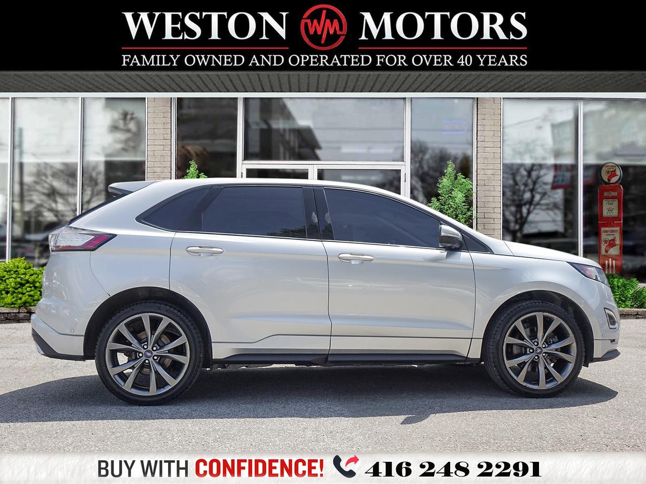 2018 Ford Edge AWD*LEATHER*PANROOF*NAVI*REVCAM*SPORT*BLUETOOTH Photo