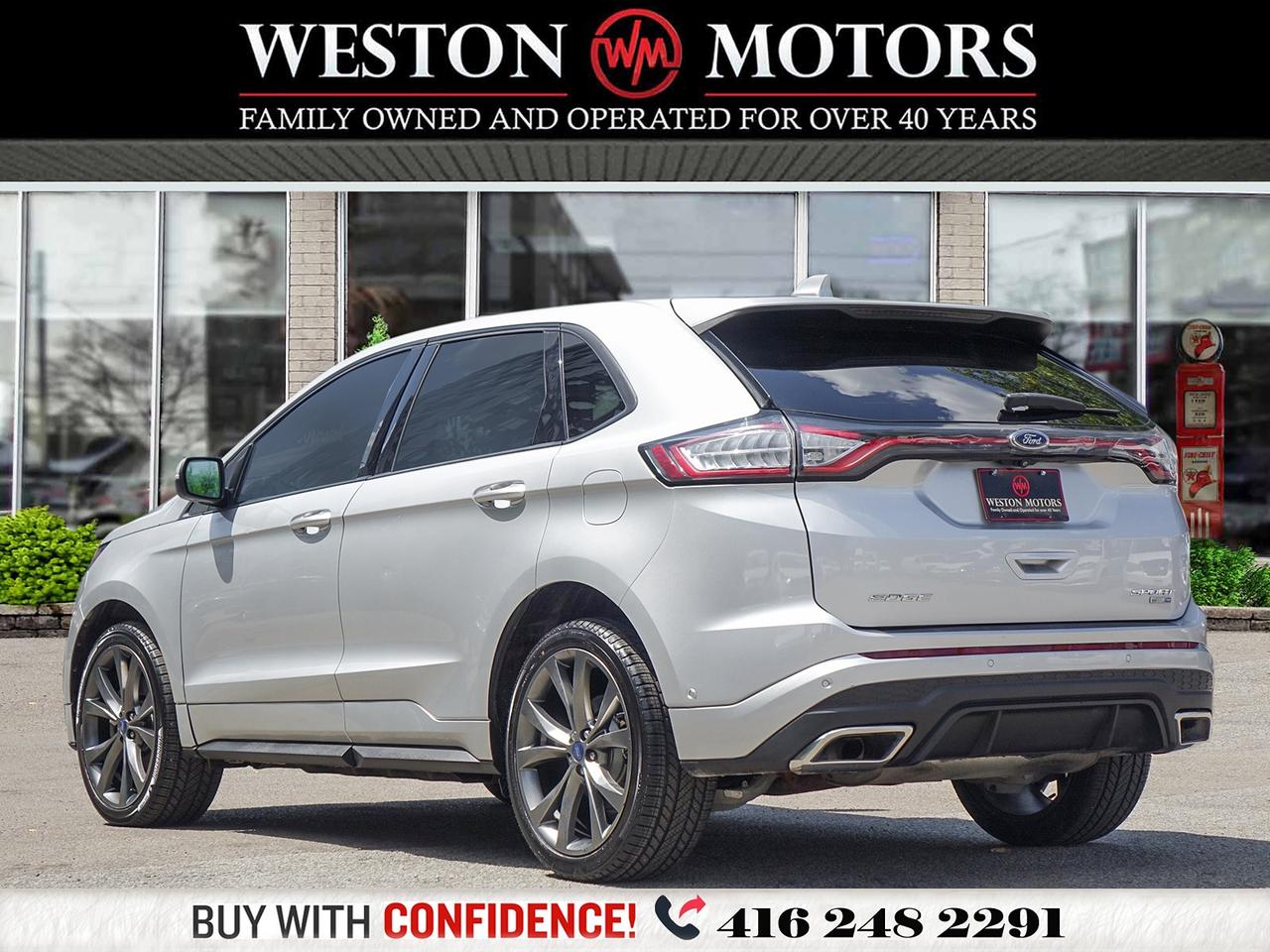 2018 Ford Edge AWD*LEATHER*PANROOF*NAVI*REVCAM*SPORT*BLUETOOTH Photo