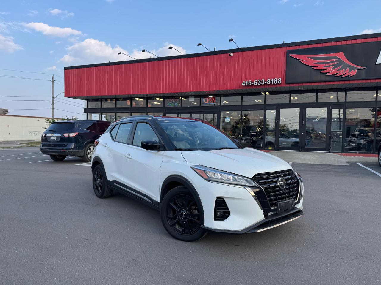 Used 2021 Nissan Kicks SR LEATHER A/C A/CARPLAY L/ASSIST B/SPOT CAMERA for sale in North York, ON