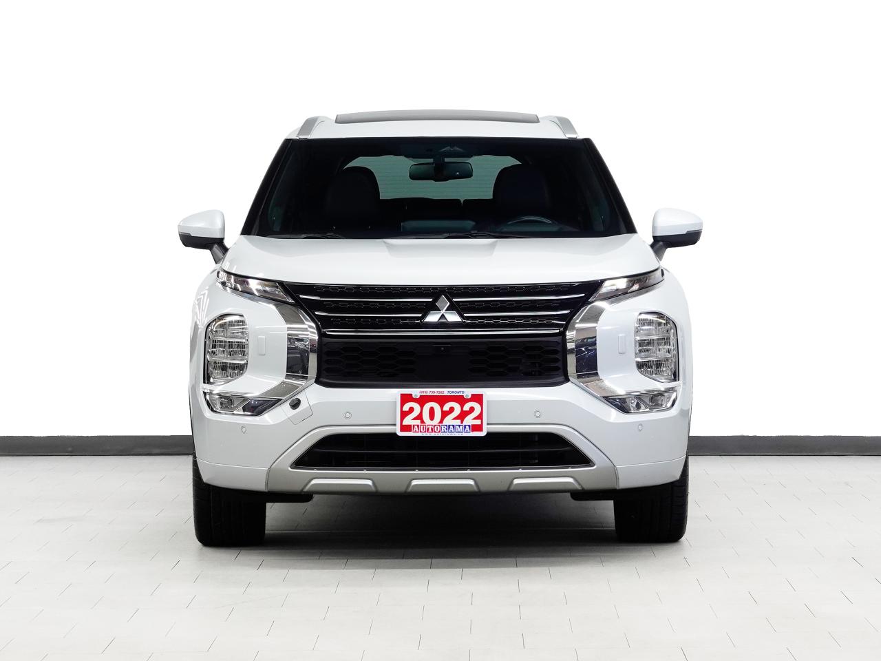 2022 Mitsubishi Outlander GT PREMIUM | AWD | Nav | HUD | Leather | Sunroof
