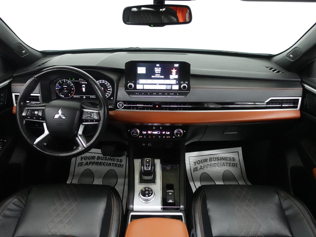 2022 Mitsubishi Outlander GT PREMIUM | AWD | Nav | HUD | Leather | Sunroof