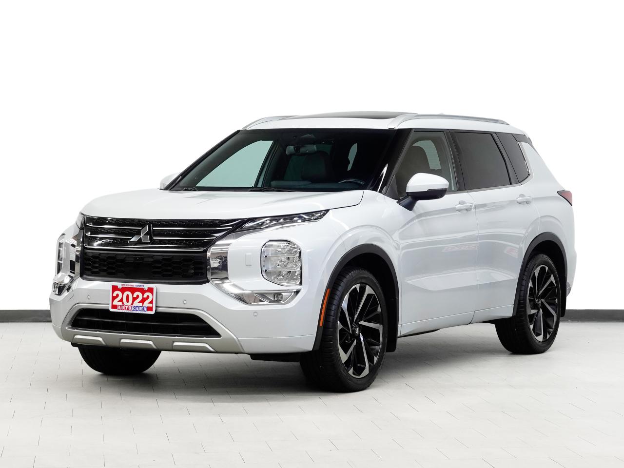 2022 Mitsubishi Outlander GT PREMIUM | AWD | Nav | HUD | Leather | Sunroof