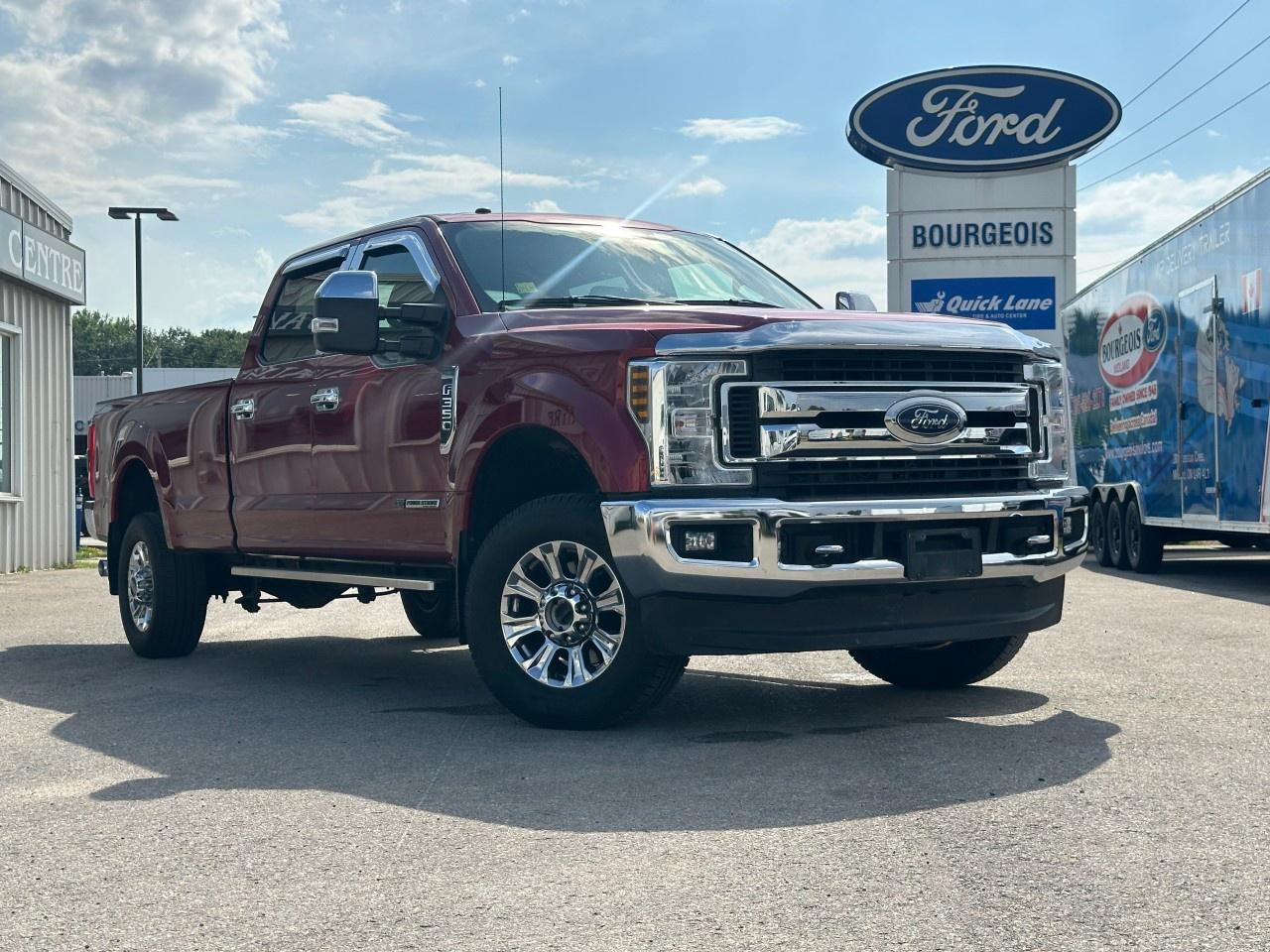 Used 2018 Ford F-350 Super Duty SRW XLT 4WD CREW CAB 8' BOX for sale in Midland, ON
