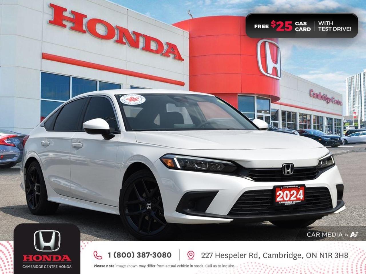 Used 2024 Honda Civic LX-B HONDA SENSING TECHNOLOGIES | REARVIEW CAMERA | APPLE CARPLAY™/ANDROID AUTO™ for sale in Cambridge, ON