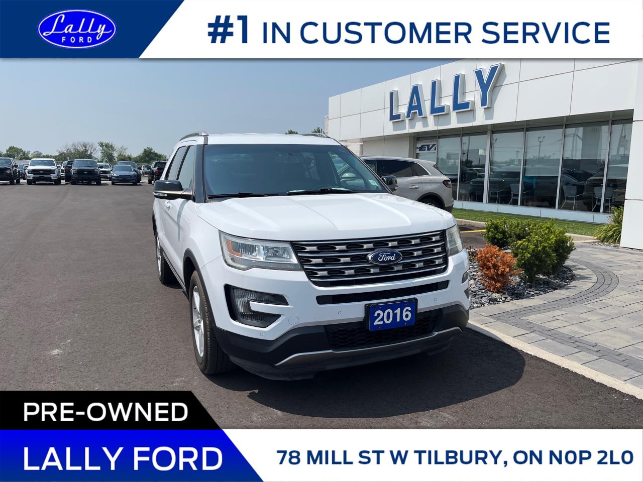 Used 2016 Ford Explorer XLT 4WD, Leather, Power Tailgate!! for sale in Tilbury, ON