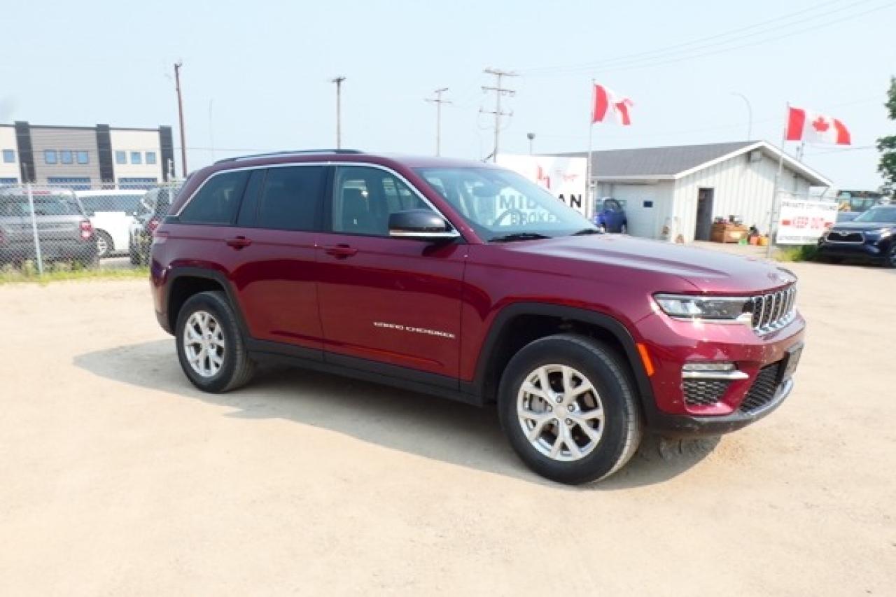 2023 Jeep Grand Cherokee Limited 4x4 w/Htd Leather, Htd wheel, NAV, BUC - Photo #4
