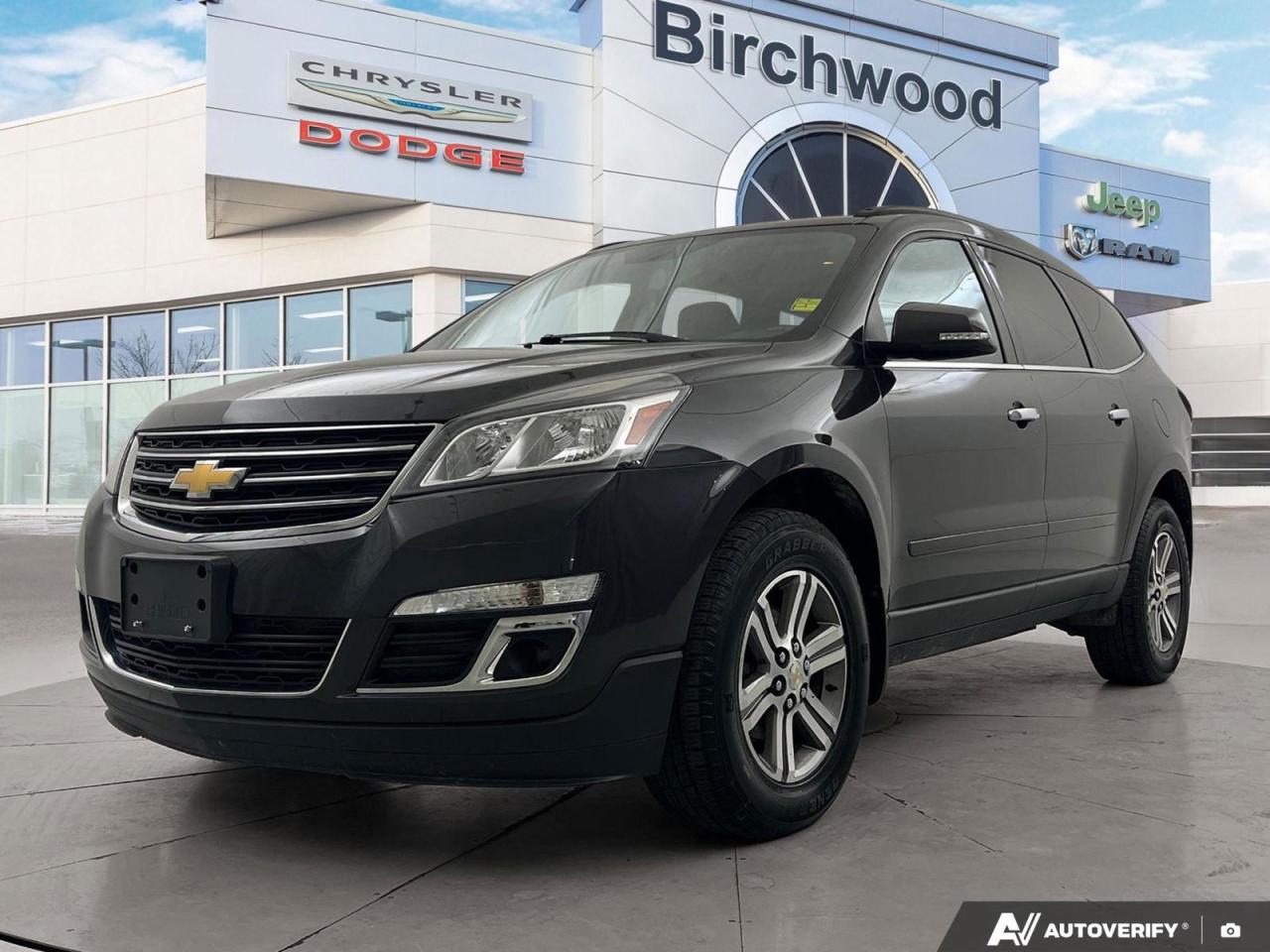 Used 2017 Chevrolet Traverse LT | Local | Fresh Safety | Eight Passenger | Remote Start | for sale in Winnipeg, MB