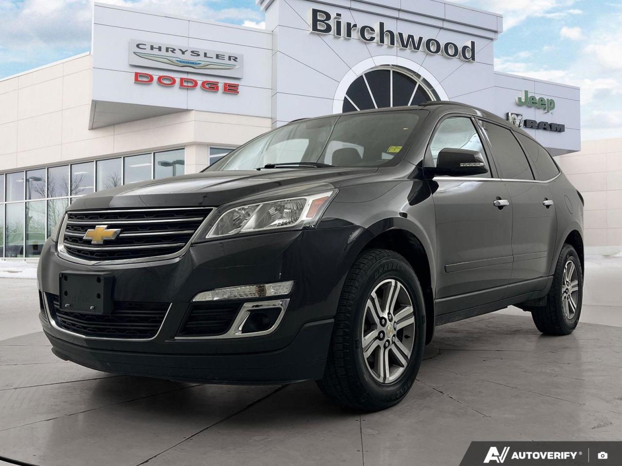 Used 2017 Chevrolet Traverse LT | Local | Fresh Safety | Eight Passenger | Remote Start | for sale in Winnipeg, MB