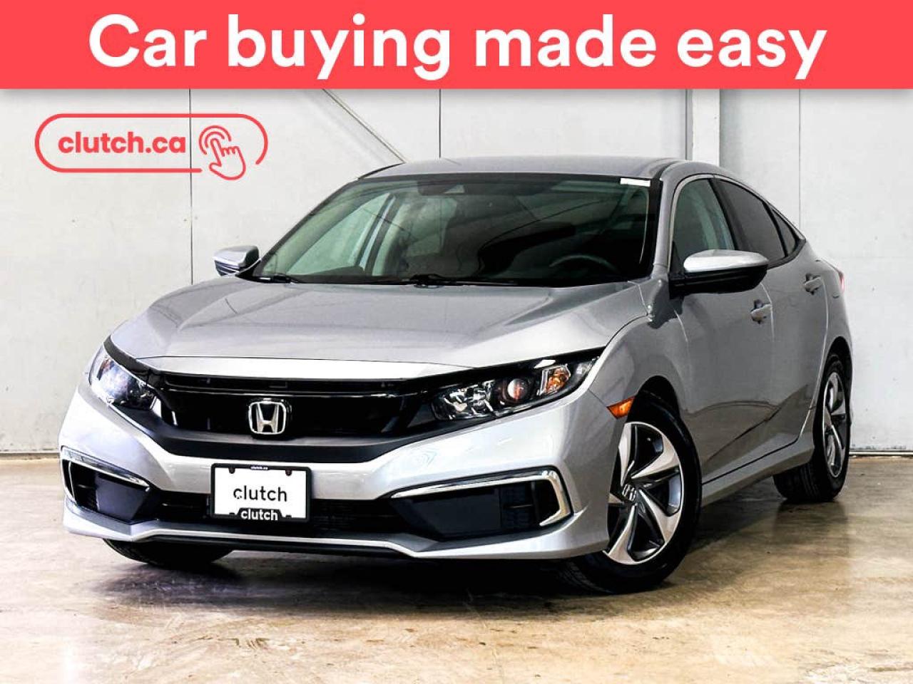 Used 2019 Honda Civic LX w/ Apple CarPlay, Heated Front Seats, Rearview Cam for sale in Toronto, ON