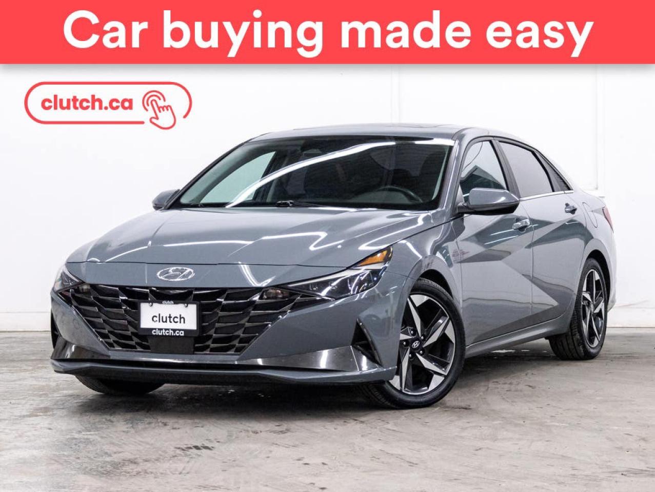 Used 2021 Hyundai Elantra Ultimate w/ Tech Pkg w/Apple CarPlay & Android Auto, Heated Front Seats, Backup Cam for sale in Toronto, ON