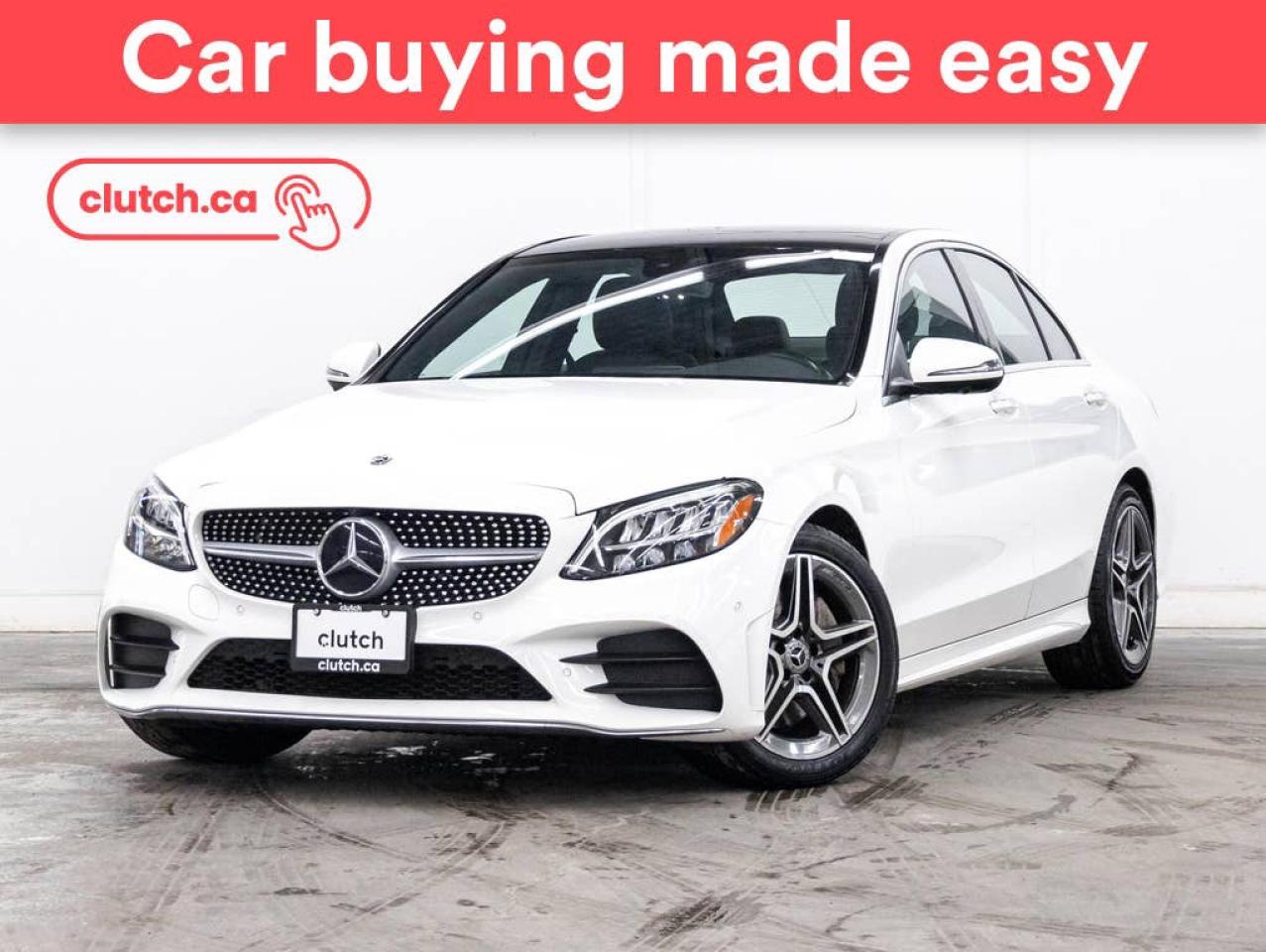 Used 2019 Mercedes-Benz C-Class C 300 4Matic AWD w/ Bluetooth, Front Heated Seats, 360 Cam for sale in Toronto, ON