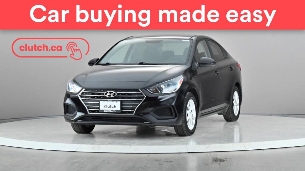 Used 2019 Hyundai Accent Preferred w/ Apple CarPlay, Heated Front Seats, Rearview Cam for sale in Toronto, ON