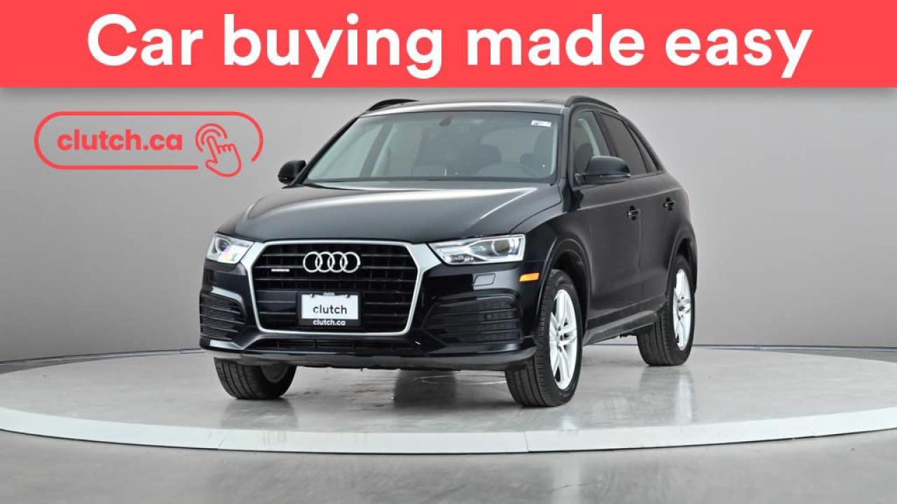 Used 2018 Audi Q3 Komfort AWD w/ Nav, Heated Front Seats, Rearview Cam for sale in Toronto, ON