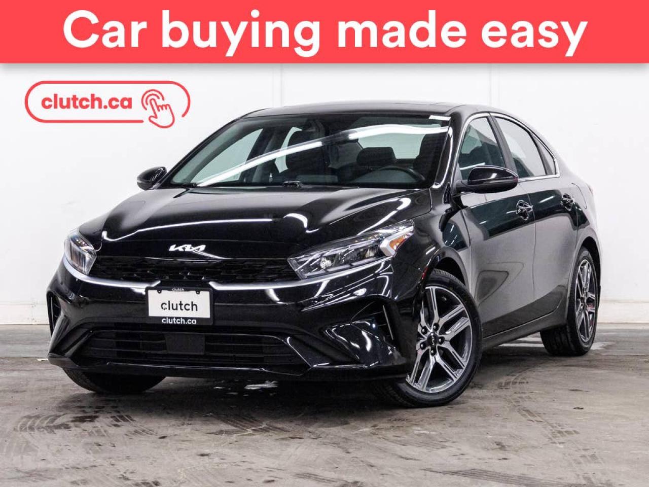 Used 2024 Kia Forte EX Premium w/ Apple CarPlay & Android Auto, Front Heated Seats, Rearview Cam for sale in Toronto, ON