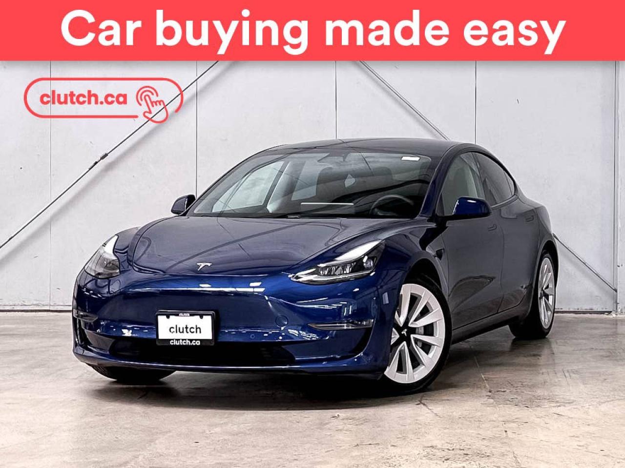 Used 2021 Tesla Model 3 Long Range AWD w/ Nav, Heated Front Seats, Rearview Cam for sale in Toronto, ON