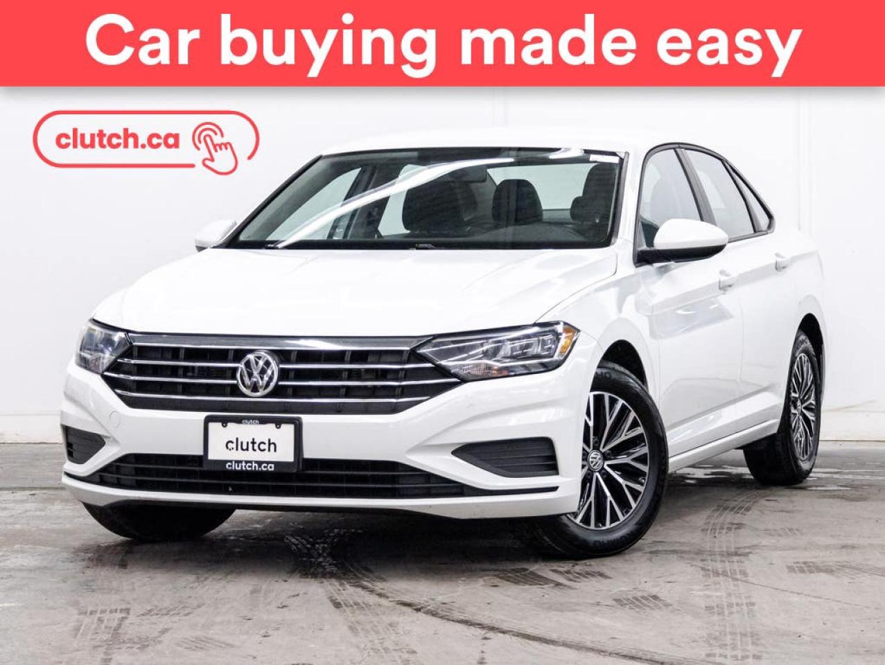 Used 2020 Volkswagen Jetta Comfortline w/ Apple CarPlay & Android Auto, Front Heated Seats, Rearview Cam for sale in Toronto, ON