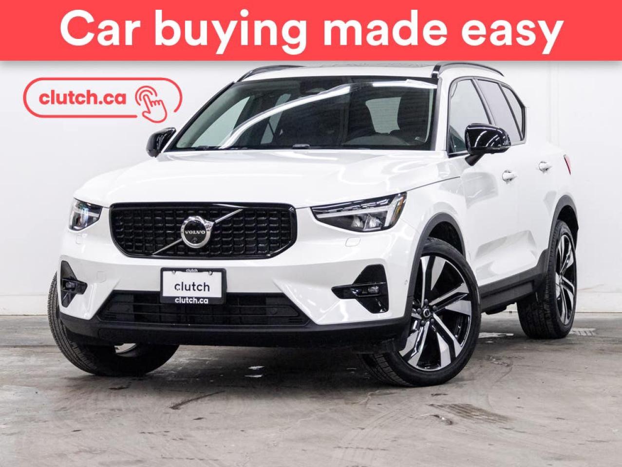 Used 2024 Volvo XC40 B5 AWD w/Apple CarPlay & Android Auto, Heated Front Seats, Backup Cam for sale in Toronto, ON