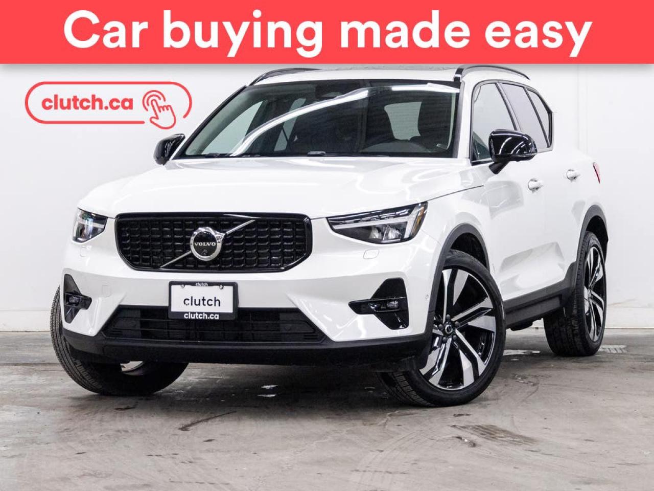 Used 2024 Volvo XC40 B5 AWD w/Apple CarPlay & Android Auto, Heated Front Seats, Backup Cam for sale in Toronto, ON