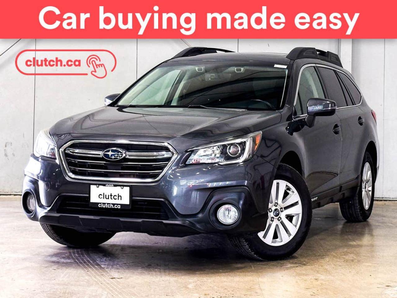 Used 2019 Subaru Outback Touring AWD w/ EyeSight w/ Apple CarPlay, Heated Front Seats, Rearview Cam for sale in Toronto, ON
