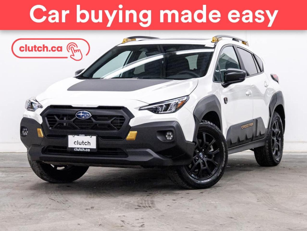 Used 2024 Subaru XV Crosstrek Wilderness AWD w/ Apple CarPlay & Android Auto, Power Moonroof, Wireless Charging for sale in Toronto, ON