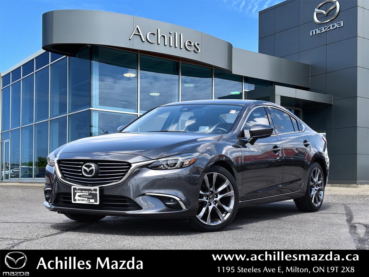 Used 2017 Mazda MAZDA6 GT, Leather, Moonroof, Bose for sale in Milton, ON
