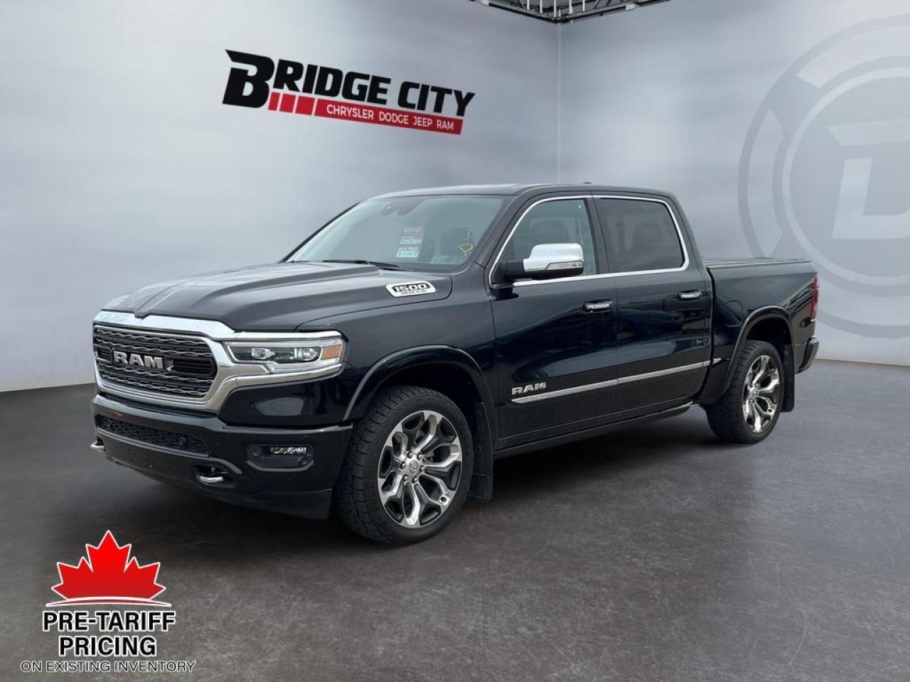 Used 2022 RAM 1500 Limited 5.7L HEMI - 3.92 Rear Towing - Panoramic Sunroof - 22 Wheels - Power Side Steps - Leather - Body Colour Bumpers for sale in Lethbridge, AB