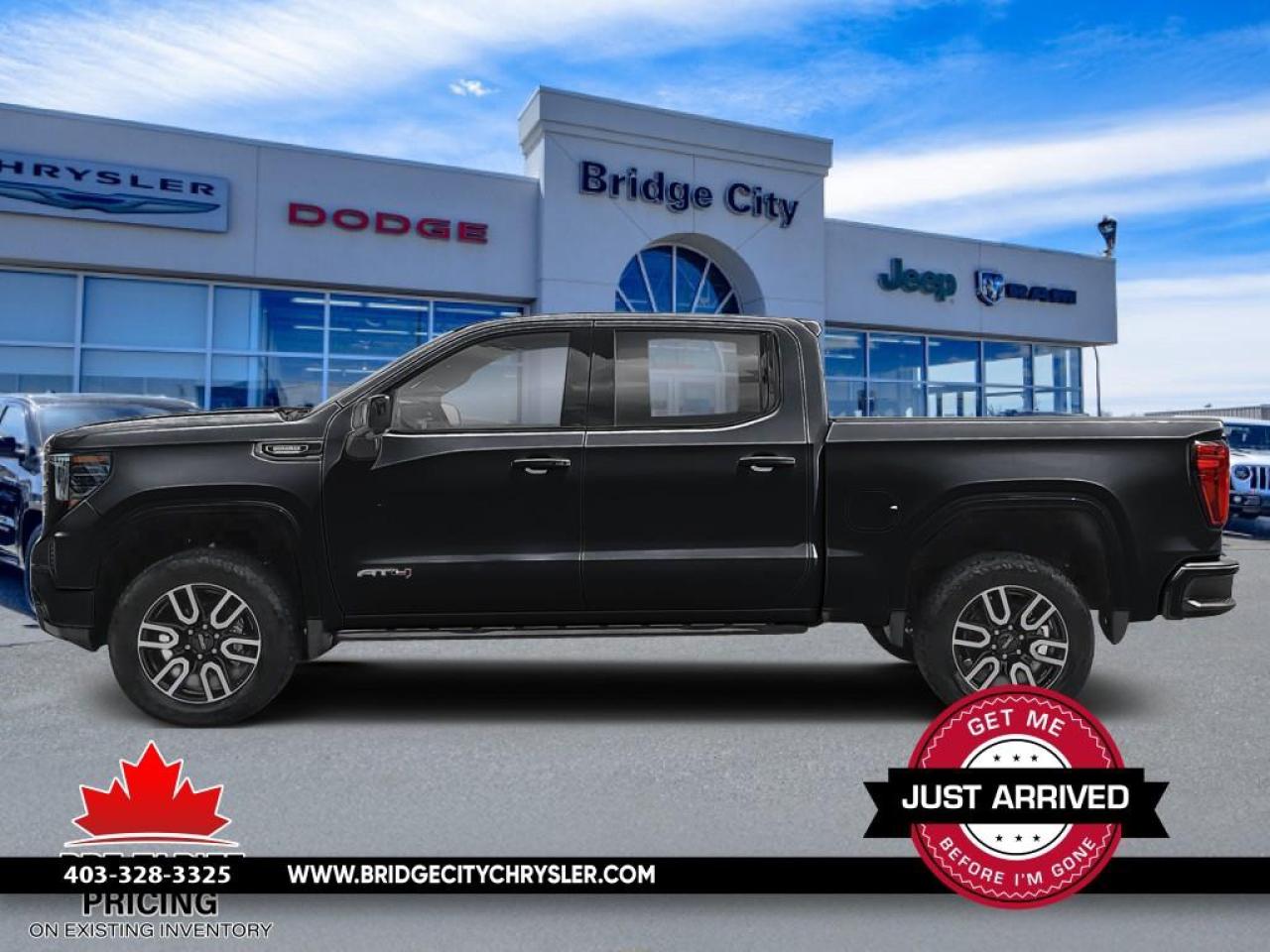 Used 2025 GMC Sierra 1500 3.0L Duramax - AT4 Off Road Pkg - Bose Sound - Vented & Heated Leather Seats - 360 Camera - Side Steps for sale in Lethbridge, AB