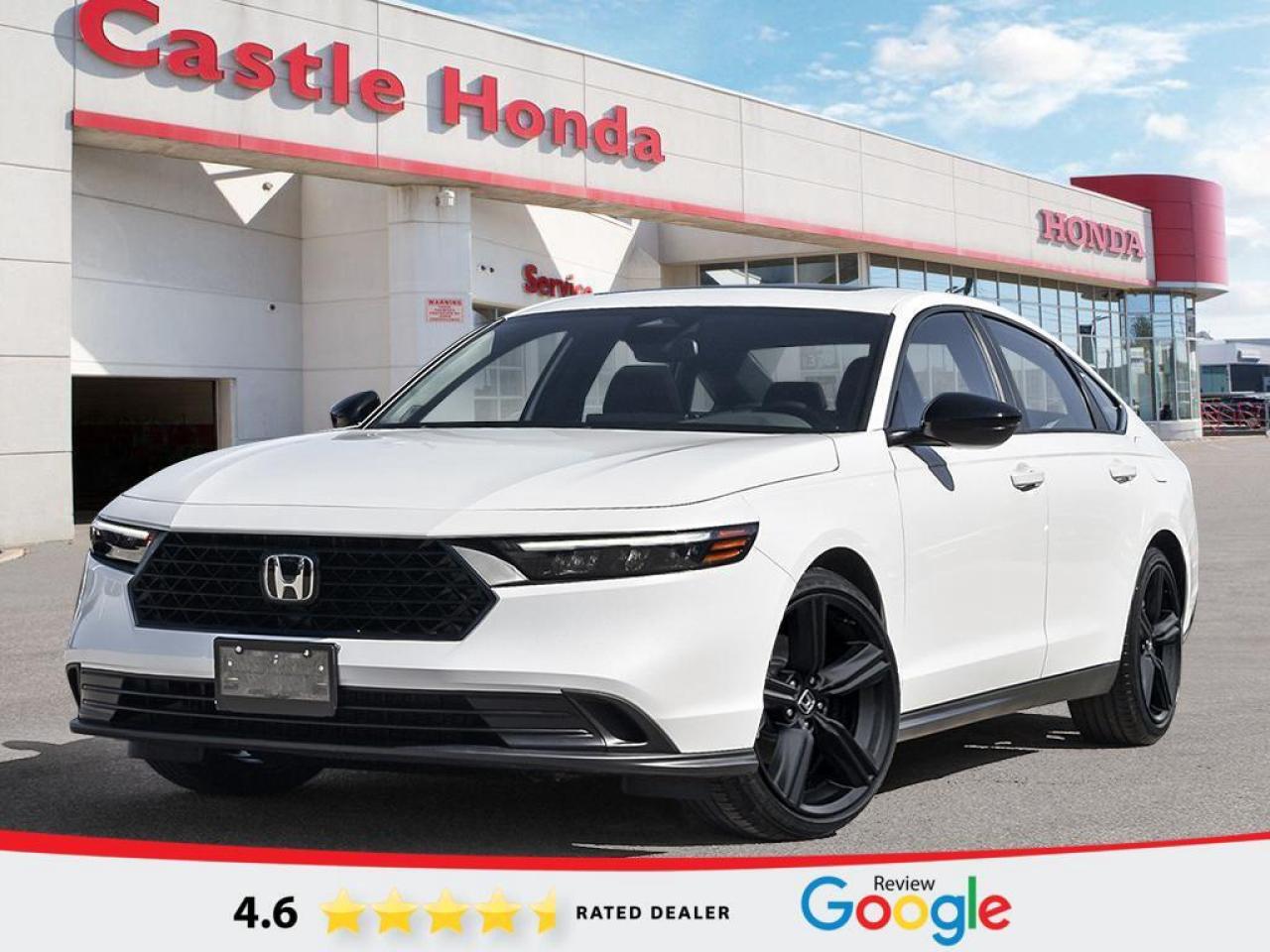 New 2025 Honda Accord Hybrid 4DR ECVT SPORT L for sale in Rexdale, ON