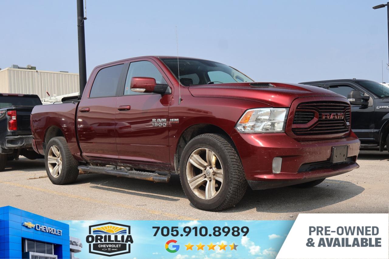 Used 2018 RAM 1500 Sport | Remote Start | for sale in Orillia, ON