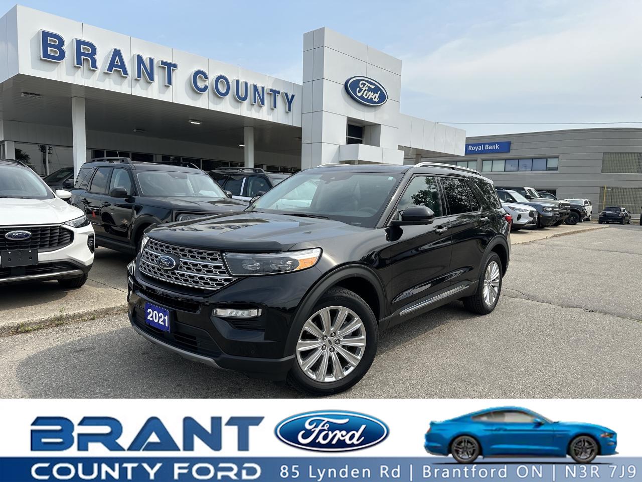 Used 2021 Ford Explorer LIMITED for sale in Brantford, ON