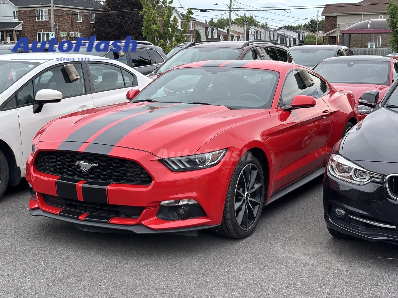 Used 2017 Ford Mustang 2.3L TURBO ECOBOOST, CAMERA, CRUISE, BLUETOOTH for sale in Saint-Hubert, QC