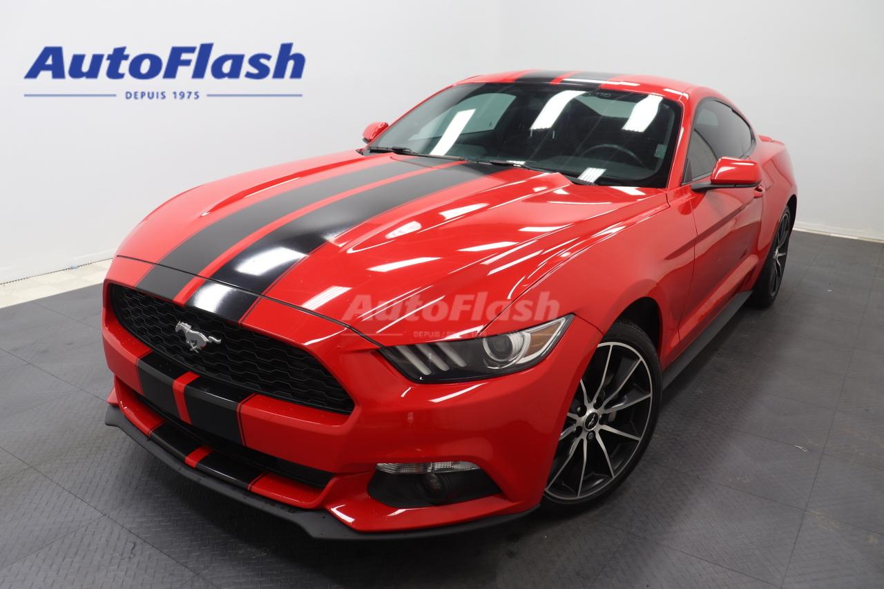 Used 2017 Ford Mustang 2.3L TURBO ECOBOOST, CAMERA, CRUISE, BLUETOOTH for sale in Saint-Hubert, QC