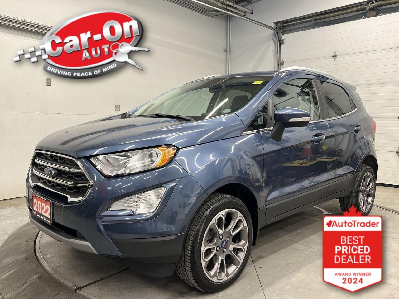 Used 2022 Ford EcoSport TITANIUM AWD| ONLY 34,000KMS| HTD LEATHER| SUNROOF for sale in Ottawa, ON