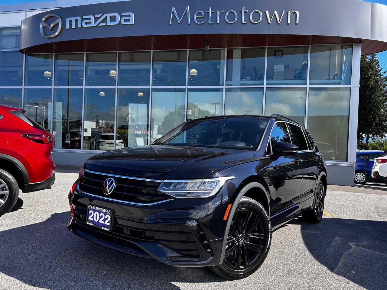 Used 2022 Volkswagen Tiguan Comfortline R-Line Black 2.0T 8sp at w/Tip 4M (3rd Row Package) for sale in Burnaby, BC