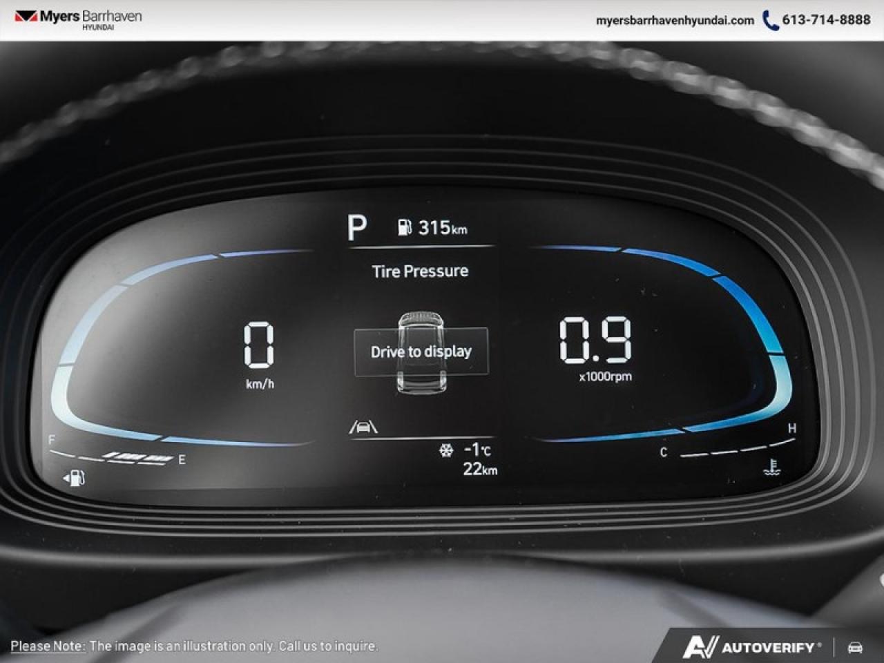 2025 Hyundai Venue Ultimate IVT w/Denim Interior  - $202 B/W Photo