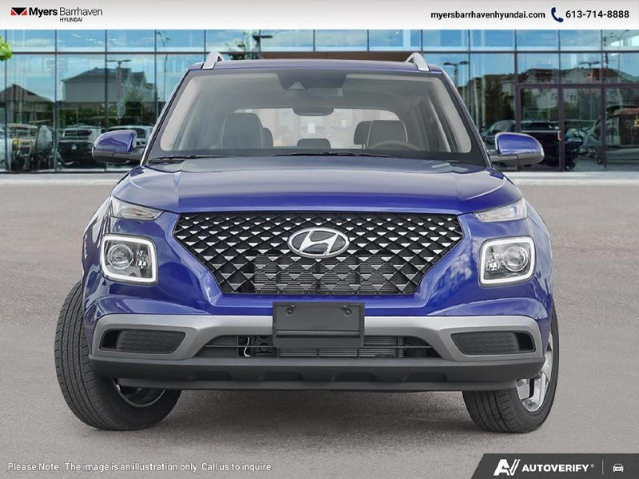 2025 Hyundai Venue Ultimate IVT w/Denim Interior  - $202 B/W Photo