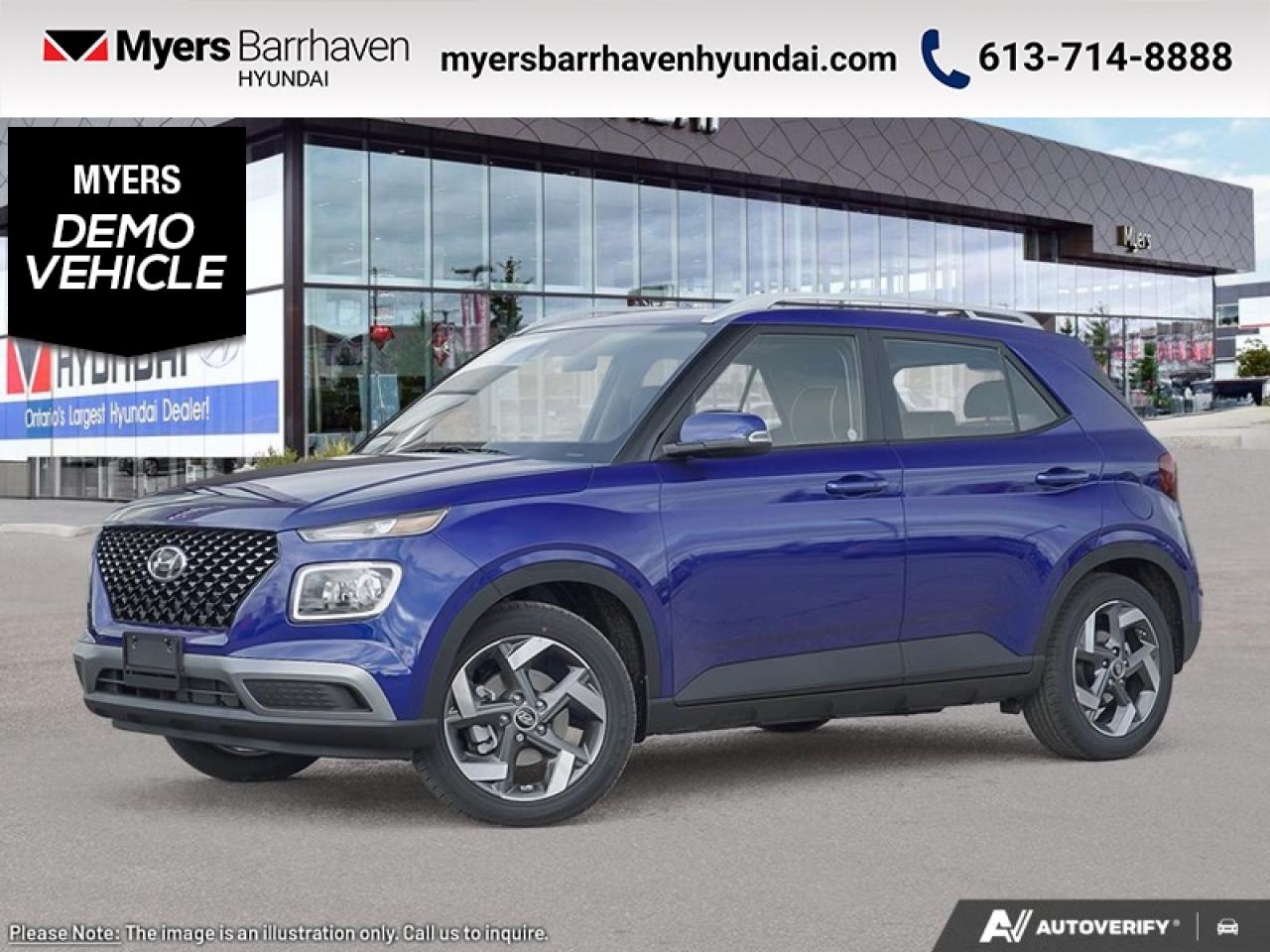 2025 Hyundai Venue Ultimate IVT w/Denim Interior  - $202 B/W Photo