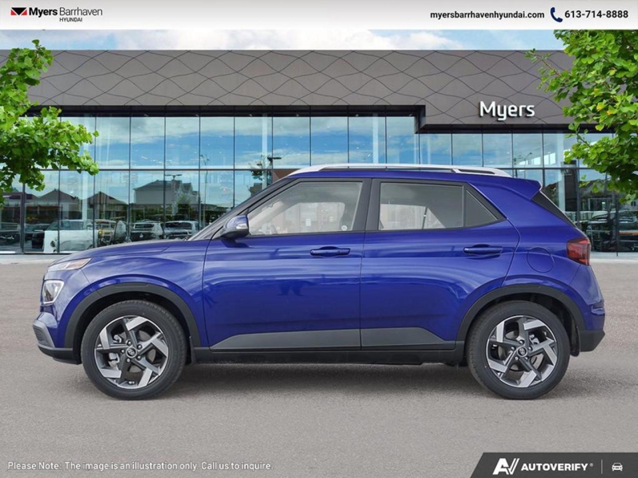 2025 Hyundai Venue Ultimate IVT w/Denim Interior  - $202 B/W Photo2