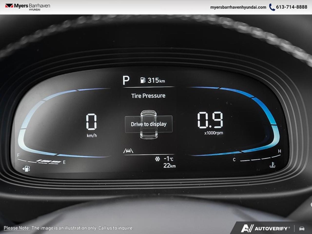 2025 Hyundai Venue Ultimate IVT w/Denim Interior  - $202 B/W Photo