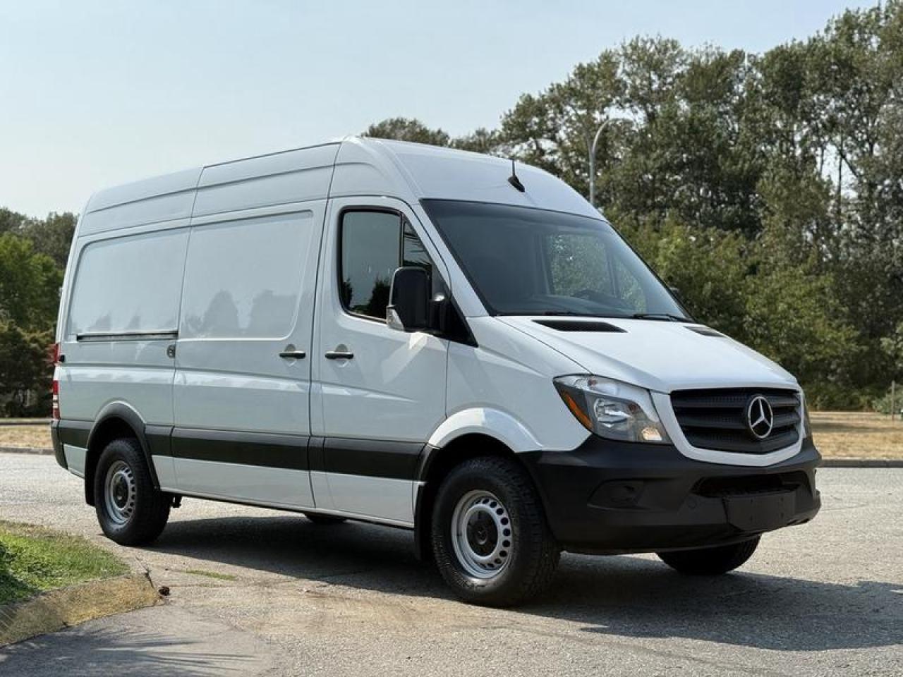 Used 2017 Mercedes-Benz Sprinter 2500 High Roof Diesel Cargo Van 144-in. WheelBase with Shelving for sale in Burnaby, BC